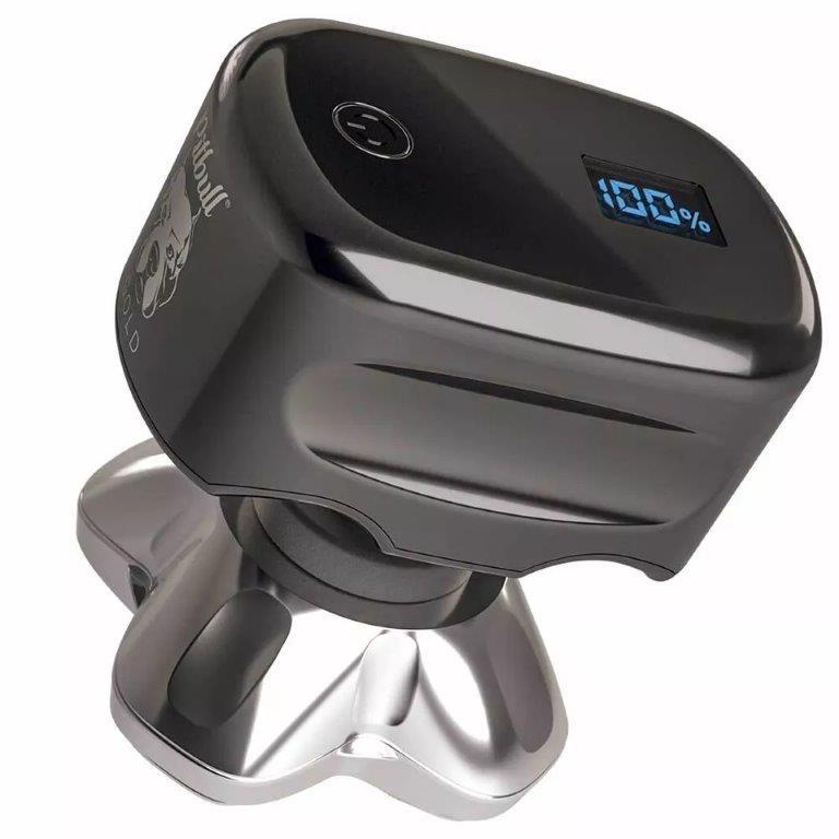 ヘッド シェーバー Skull Shaver Pitbull Gold PRO スカルシェーバー 防水グルーミング キットUSB \u0026 充電ケーブル付 ウェット ドライ 充電式 ロータリーの画像