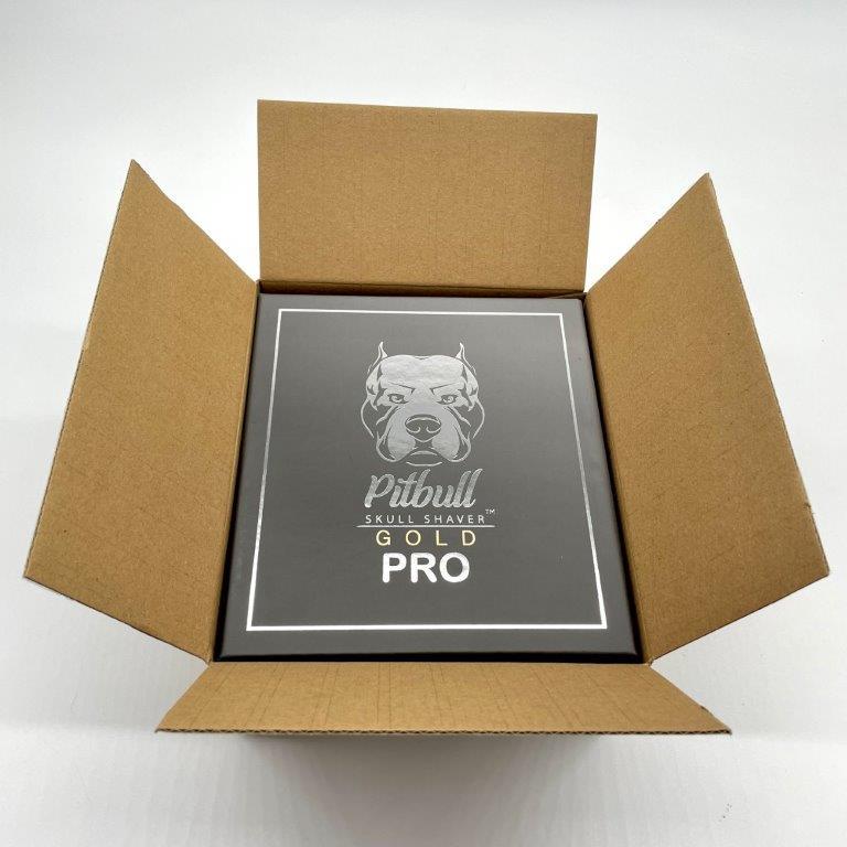 ヘッド シェーバー Skull Shaver Pitbull Gold PRO スカルシェーバー 防水グルーミング キットUSB \u0026 充電ケーブル付 ウェット ドライ 充電式 ロータリーの画像