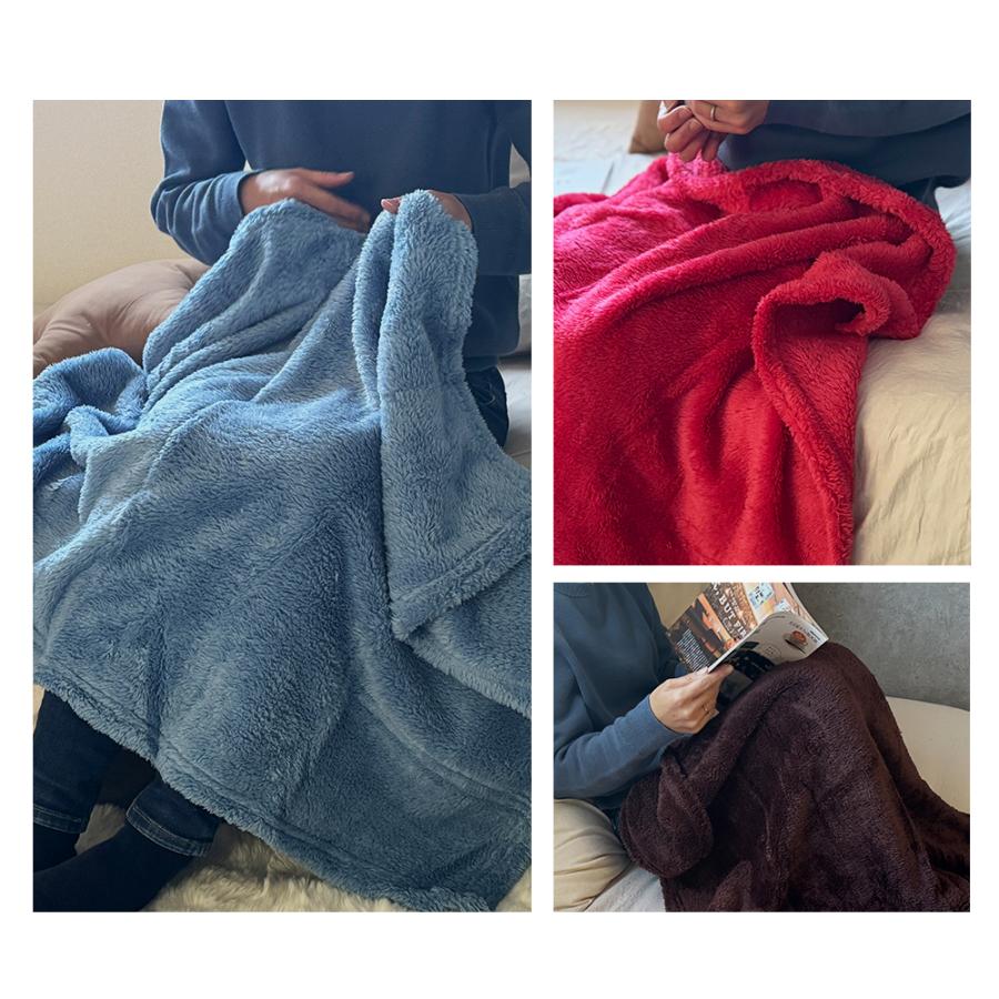 LATTE ブランケット ひざ掛け おまかせ あったか ひざかけ 膝掛 洗える