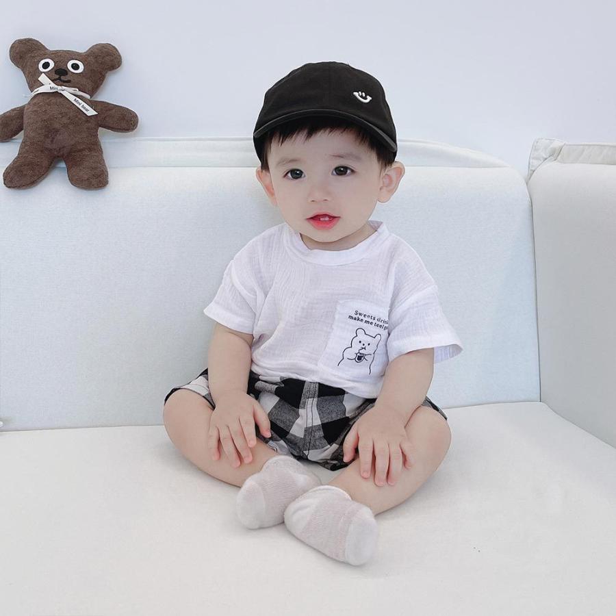 期間限定特別価格 着物 セレモニードレス 普段では手に入らない海外デザインのお洋服をご提供します 赤ちゃん おでかけ服 夏 セットアップ 男の子 上下セット おしゃれ かわいい ベビー服 カジュアル 半袖 チェック柄パンツ 0歳 1歳 2歳 ピンク ホワイト Www