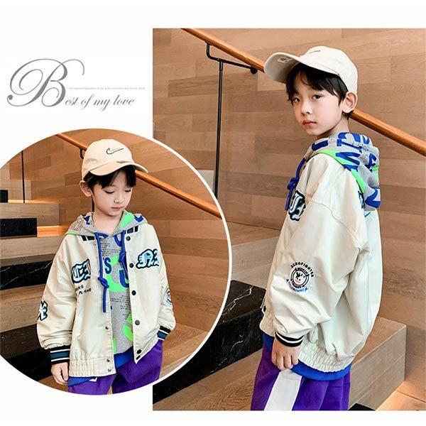 子供服 スタジャン スカジャン メンズ アウター ジャケット かっこいい 男の子 ジャンパー 小学生 中学生 春 秋 冬 おしゃれ 刺繍 上着 ジュニア 羽織り K 子供服のお店 男の子女の子shop 通販 Yahoo ショッピング