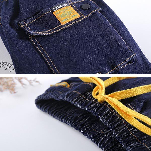 ジーンズ かっこいい 小学生 中学生 男子 デニムパンツ ジーパン 紺 ボトムス ボーイズ デニム 長ズボン 男の子 1 130 140 150 160 170 Cm 春 秋 冬 おしゃれ K 子供服のお店 男の子女の子shop 通販 Yahoo ショッピング