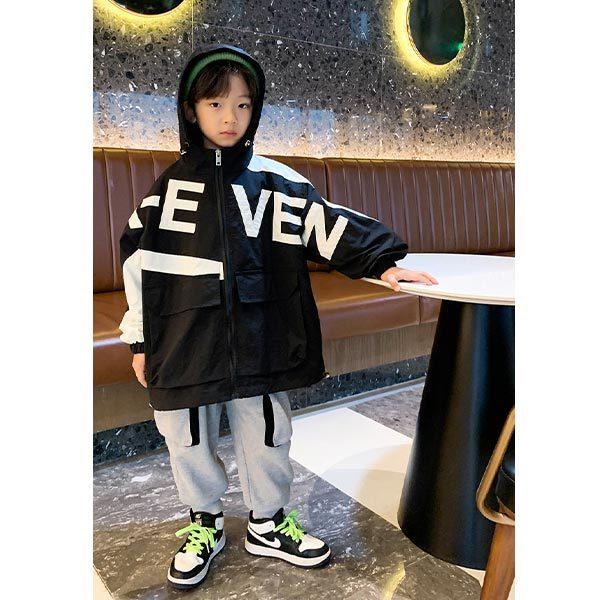 ウィンドブレーカー マウンテンパーカー かっこいい 子供服 メンズ アウター 薄手 スポーティ ジャケット 黒 青 男の子 ジャンパー 小学生 中学生 男子 春 秋 K 040 子供服のお店 男の子女の子shop 通販 Yahoo ショッピング