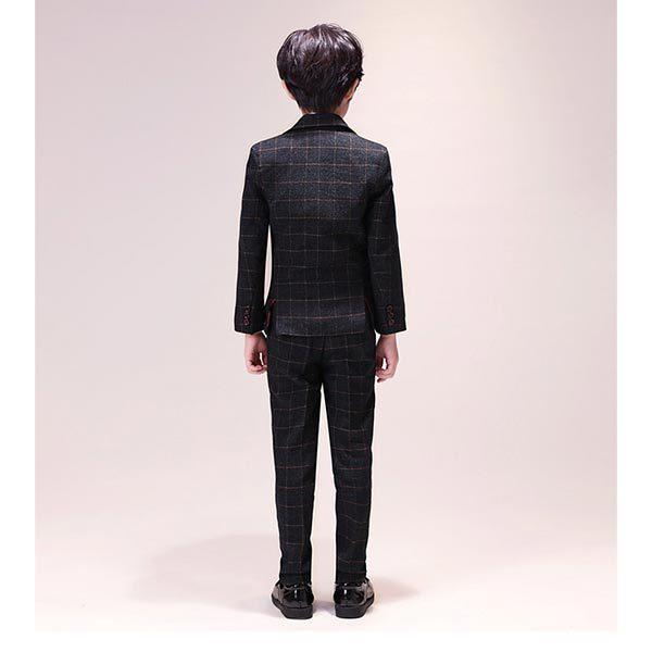 直販人気商品 こども スーツ チェック 礼服 かっこいい 男の子 フォーマル おしゃれ ピアノ発表会 リングボーイ 当店おすすめ品 Aceyourmath Ae