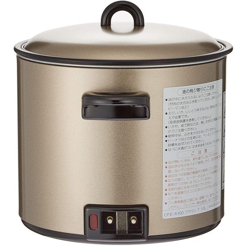 タイガー 電気フライヤー「はやあげ」CFE-A100-T 電気フライヤー はやあげ CFE A100 約