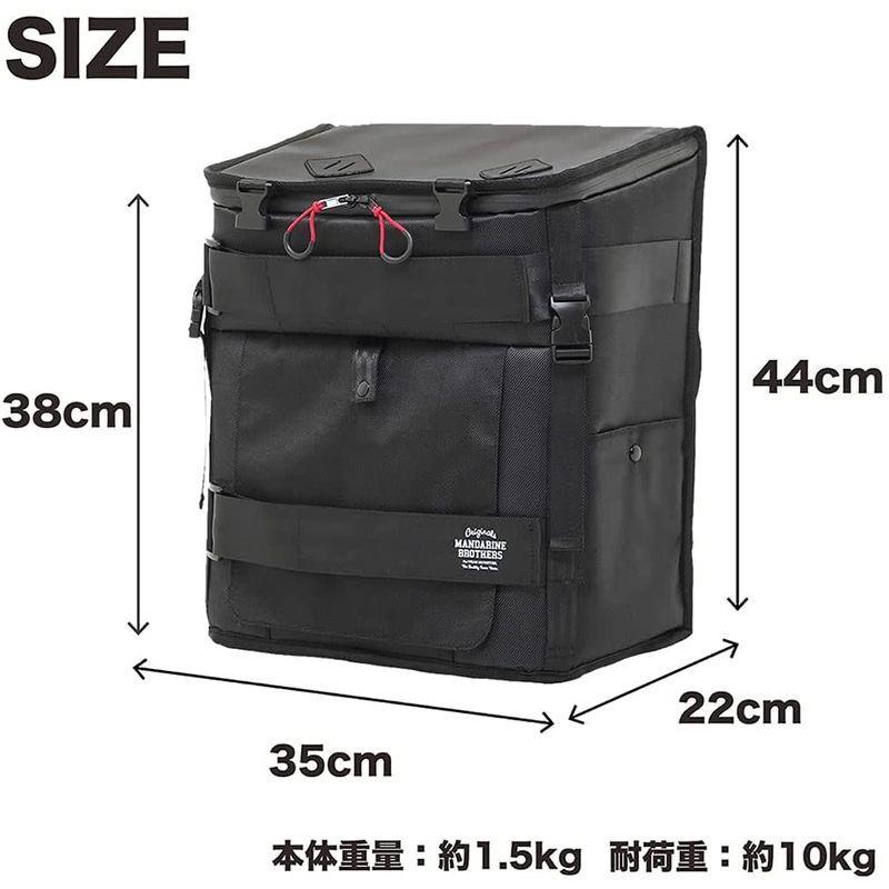 マンダリンブラザーズ スカウトキャリーバックパック ブラックMANDARINE BROTHERS SCOUT CARRY BACKPACK 約 スカウトキャリーバックパック ブラックMANDARINE BROTHERS SCOUT CARRY BACKPACK サイズ