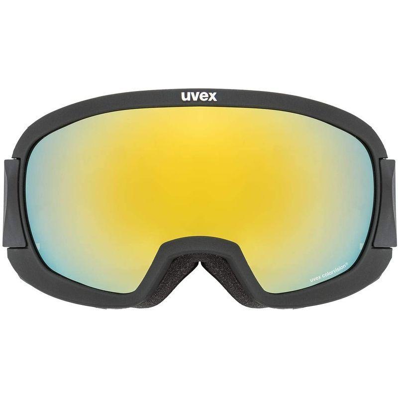 【最終】 uvex(ウベックス) スキースノーボードゴーグル ユニセックス ハイコントラストミラー シングルレンズ contest CV ブラックマッ 【L2380401581】(12732円)