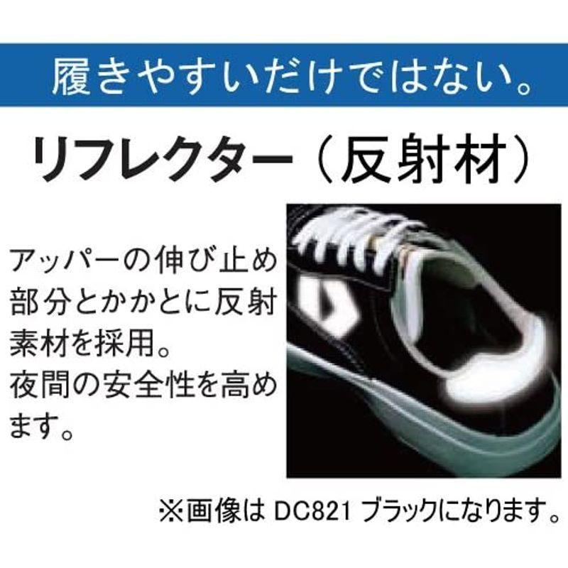 ドンケル Dynasty コンフォート 安全靴 スニーカー ハイテク樹脂先芯入 JIS T8101革製 S種E合格(D式) DC281｜lau1224｜03