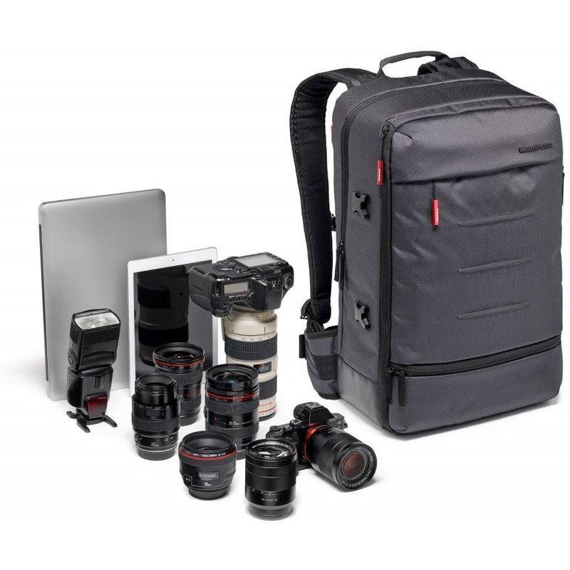 本日価格！！ Manfrotto カメラリュック Manhattanコレクション 26.5L バックパック ムーバー50 三脚取り付け可 15.6インチP 【2233243318】(11945円)