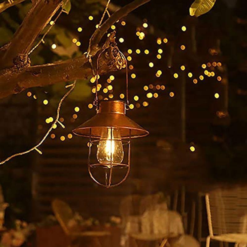 ソーラーランタン ソーラーライト ガーデンライト ソーラーランプ 防水 新品即決 庭園灯 吊りledソーラーランタン 屋外 キャンプラ Ledランタン