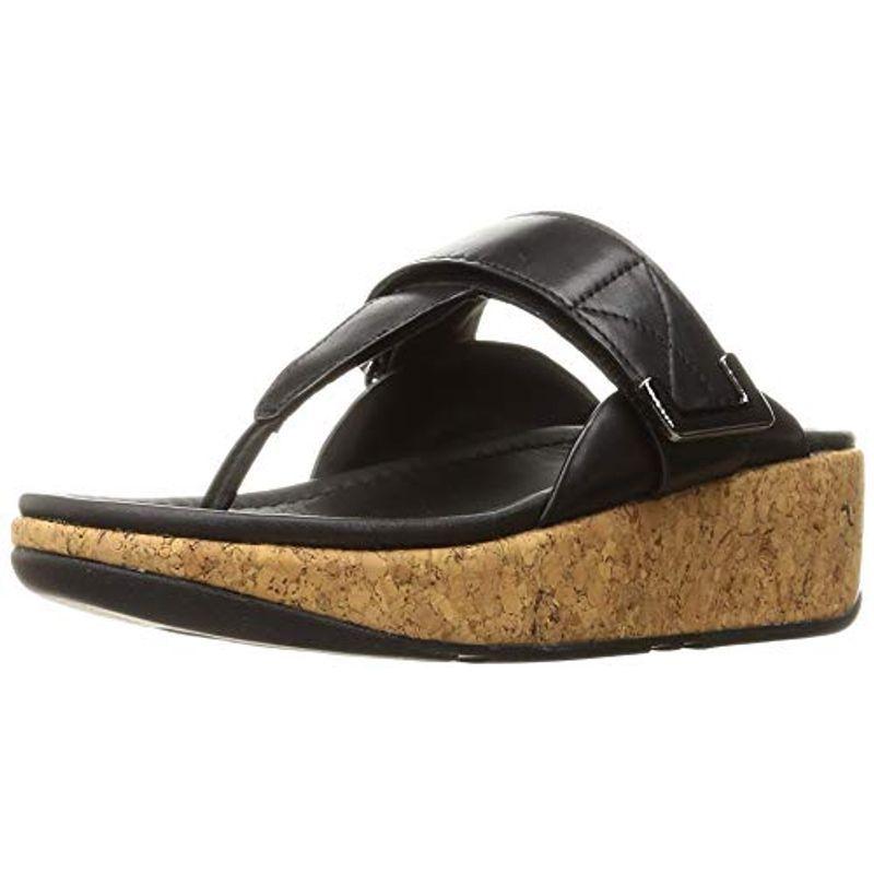 感謝の声続々 フィットフロップ サンダル Remi Adjustable Toe Thongs レディース All Black 22 0 Cm サンダル Www Oroagri Eu