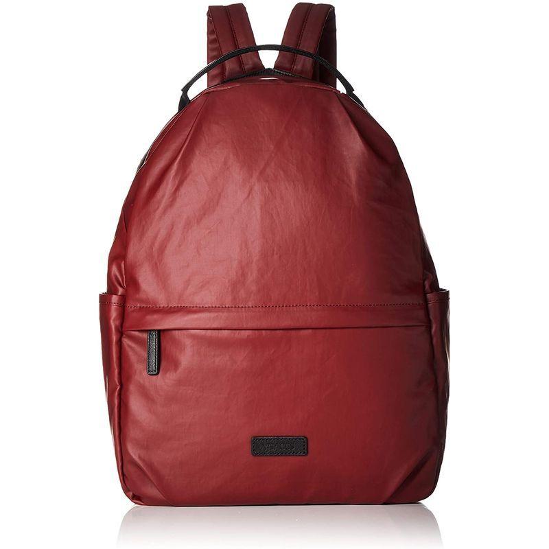 【２点セット】 イザック ポリウレタン×カウレザー カジュアルリュックサック Y92-03-04 レッド 【B1920785131】(10274円)