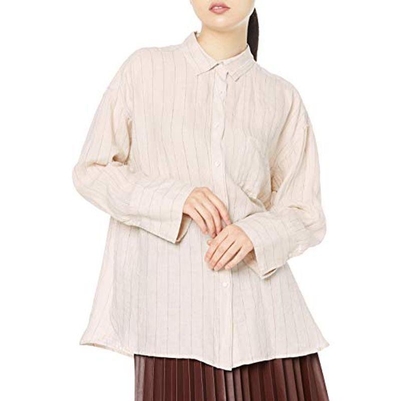 ミラオーウェン シワ加工フレンチリネンシャツ 09wfb レディース Stripe F Lau 通販 Yahoo ショッピング