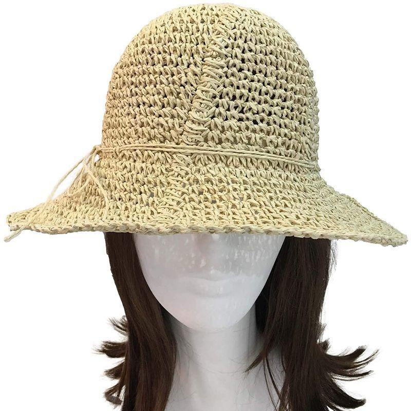 Trax Shop 8色 Uv カット ハット ペーパー レディース ワイヤー 夏 対策 帽子 折りたたみ 春 春夏 紫外 麦わら帽子 ｕｖ 買得 8色