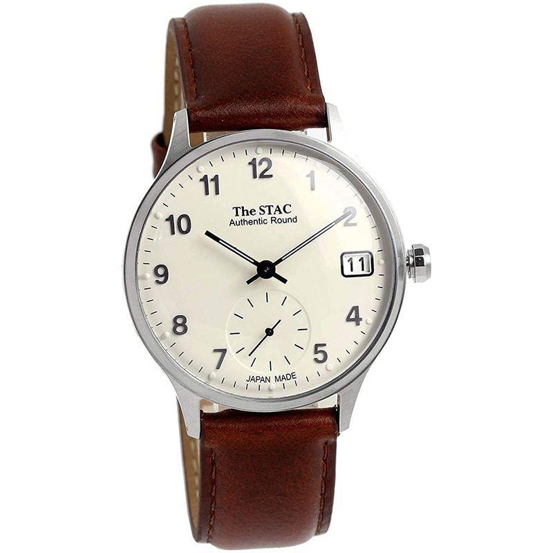 ザ・スタック The STAC 日本製 国産 腕時計 ウォッチ Authentic Round 36mm クラシック メンズ レディース 並 スタック The STAC 日本製 国産 腕時計 ウォッチ Authentic Round 36mm クラシック メンズ レディース 並 サイズ