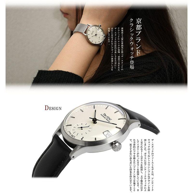 ザ・スタック The STAC 日本製 国産 腕時計 ウォッチ Authentic Round 36mm クラシック メンズ レディース 並 スタック The STAC 日本製 国産 腕時計 ウォッチ Authentic Round 36mm クラシック メンズ レディース 並 サイズ