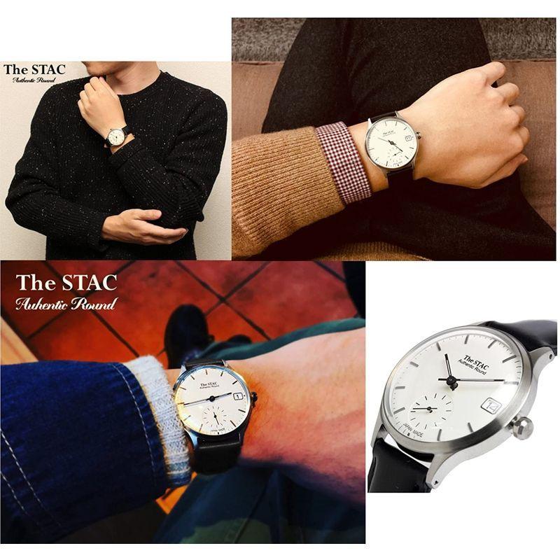 ザ・スタック The STAC 日本製 国産 腕時計 ウォッチ Authentic Round 36mm クラシック メンズ レディース 並 スタック The STAC 日本製 国産 腕時計 ウォッチ Authentic Round 36mm クラシック メンズ レディース 並 サイズ