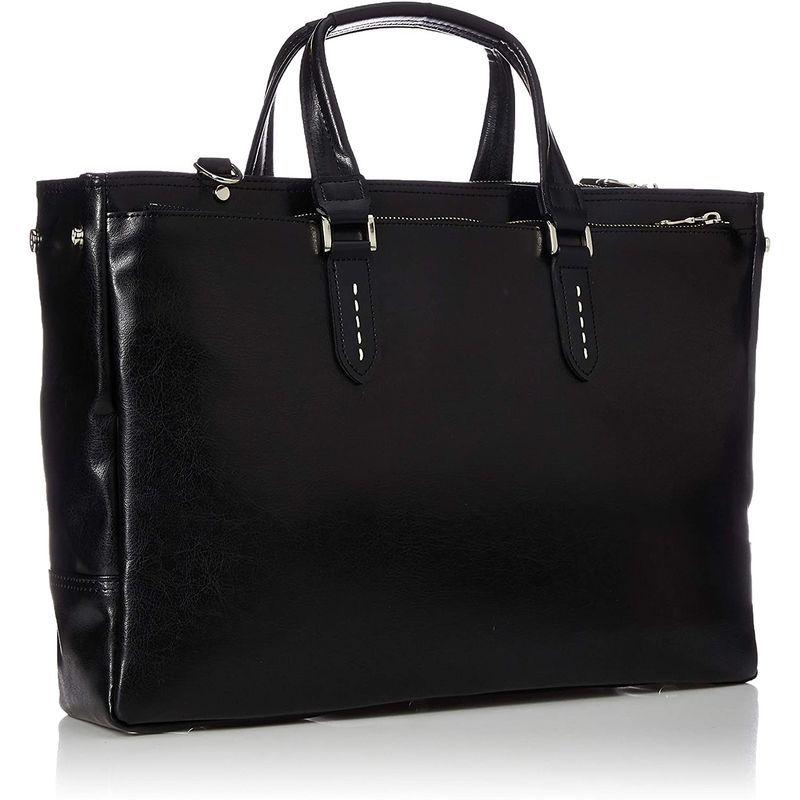 【最安値挑戦中】 キワダ 木和田デモンダ ビジネストートバッグ 鞄の聖地兵庫県豊岡市製 Kiwada メンズ ブラック 【2710462205】(14498円)