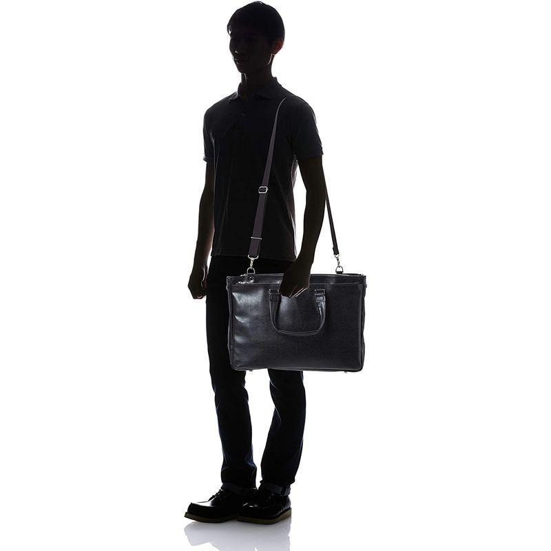 【最安値挑戦中】 キワダ 木和田デモンダ ビジネストートバッグ 鞄の聖地兵庫県豊岡市製 Kiwada メンズ ブラック 【2710462205】(14498円)