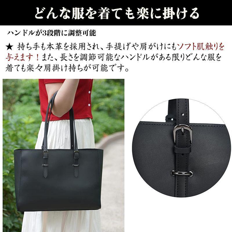 雅革 レザー On Off兼用 本革 トートバッグ メンズ メンズ レディース 大容量 自立 トート 自立 ビジネス 15 6インチpc対応 Lau 軽量 レザー 直売取扱店