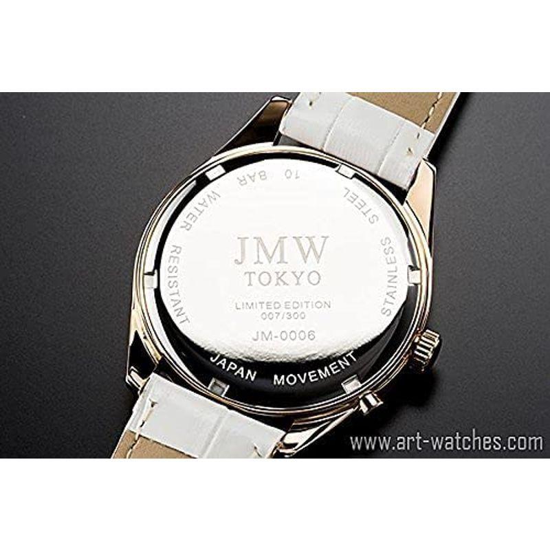 【限定品】 JMW TOKYO腕時計 メンズ 上級ムーンフェイズ 日本製ムーブメント 本革ベルト ローマ数字インデックス 100m防水 タキメーター ( 【Z2992932316】(16009円)