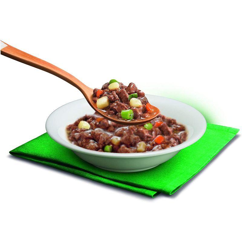 【２点セット】 ペディグリー シニア犬 14歳から用 ビーフ&緑黄色野菜 210g(70g×3袋)×48個 ドッグフード・パウチ 【J2064691994】(11044円)