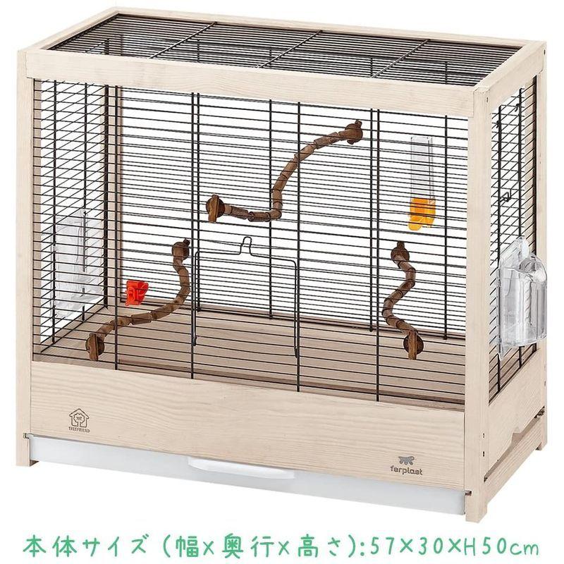 ★レア物 新品未開封 ファープラスト 鳥かご ジュリエッタ 4 ブラック 小型鳥用 【2349970466】(12570円)