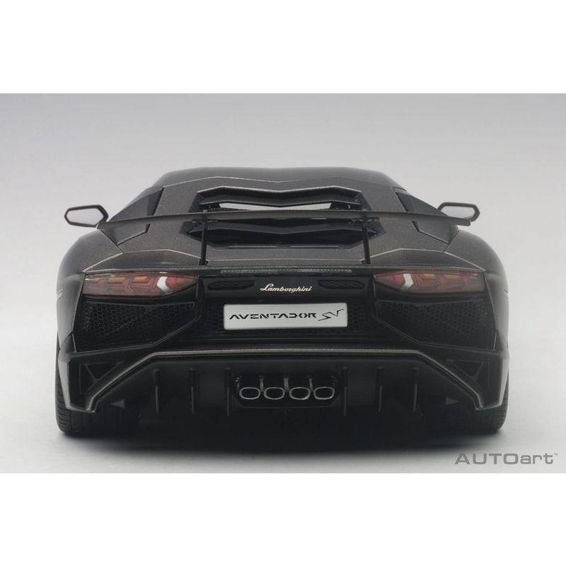 AUTOart 1/18 ランボルギーニ アヴェンタドール LP750-4 SV マット・グレー AUTOart 1/18 ランボルギーニ アヴェンタドール LP750 SV マット グレー