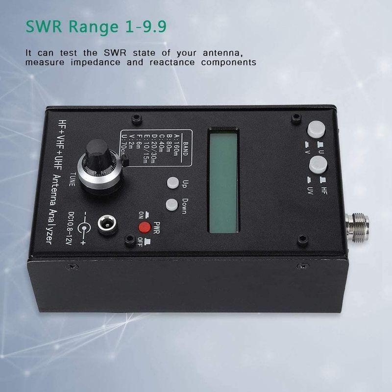 アンテナアナライザー HF VHF UHF SWRパワーメーター SWRアナライザー