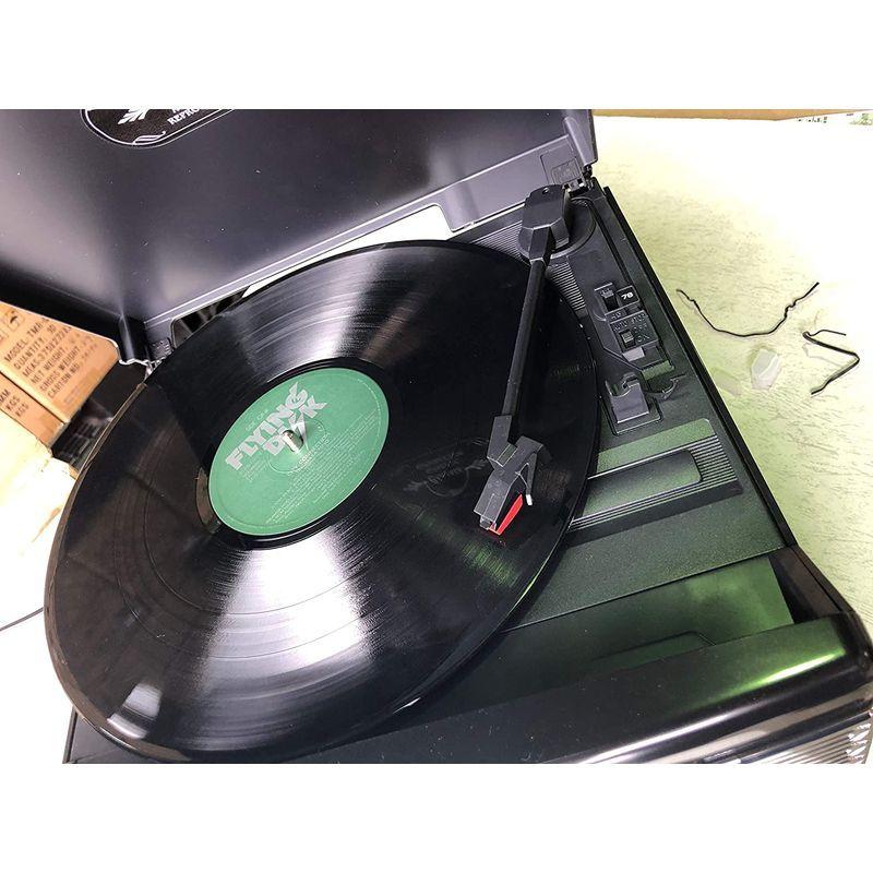 とうしょう レトロ調 多機能 レコードプレーヤー (AM/FMラジオ (ワイドFM対応)) 録音機能 再生機能 USB/SD CD レコード レトロ調 多機能 レコードプレーヤー レコード AM/FMラジオ ワイドFM対応 録音機能 再生機能 USB/SD CD