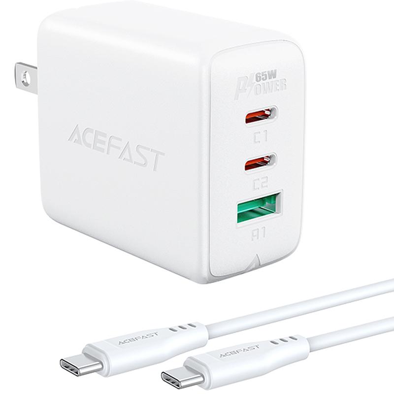 AceFast ブランド 急速充電器 PD 65w チャージャー ACアダプター USB-C USB-A 3台同時充電 急速充電 高速充電 AC充電器 Type-C Type-A iPhone iPad MacBook |  | 01
