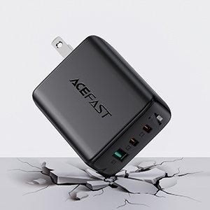AceFast ブランド 急速充電器 PD 65w チャージャー ACアダプター USB-C USB-A 3台同時充電 急速充電 高速充電 AC充電器 Type-C Type-A iPhone iPad MacBook |  | 15