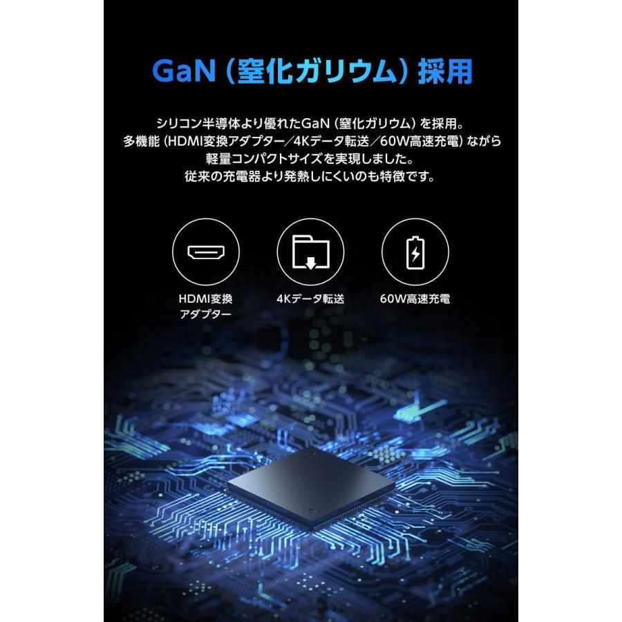 AceFast ACEFAST 任天堂Switch HDMI 変換アダプター TYPE-C 充電器 3ポート ケーブルセット 1.8m ケーブル付き ACアダプター A19 iPhone17 iPhone 17 16 15 |  | 04