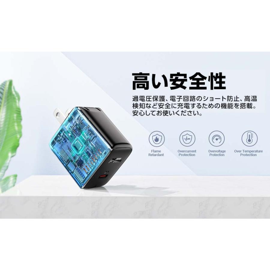 AceFast ブランド 急速充電器 PD 20w チャージャー ACアダプター USB-C 1ポート 急速充電 高速充電 AC充電器 Type-C iPhone iPad アイフォン アイホン スマホ |  | 05