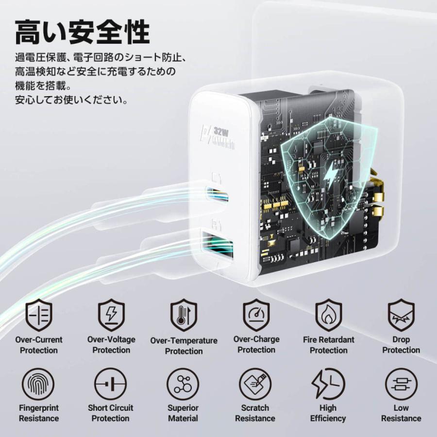 AceFast ブランド USB-C USB-A 急速充電器 PD 20w 2ポート AC チャージャー ACアダプター USBアダプター 充電器 Type-C Type-A 高速充電  iPhone17 |  | 07