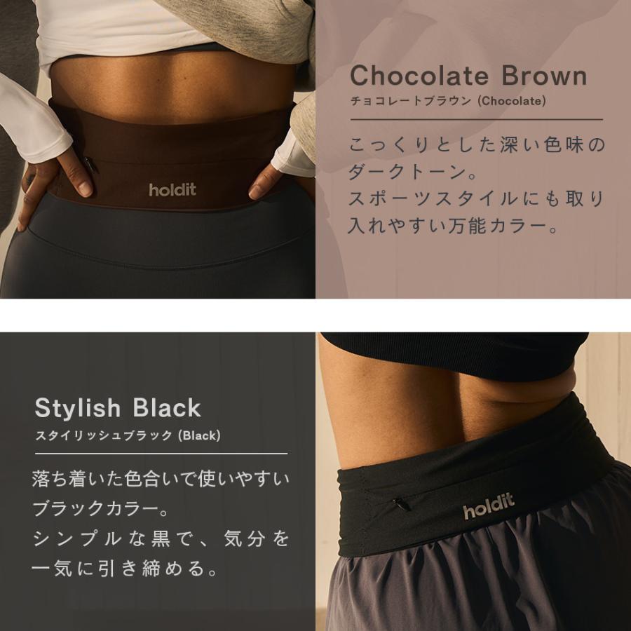 Holdit Activity Belt ランニングポーチ ランニングベルト スマホ ウエストポーチ 揺れにくい 3ポケット キーフック ウォーキング 旅行 北欧 スウェーデン |  | 18