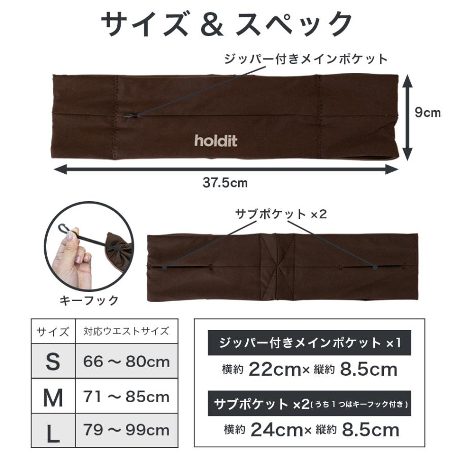 Holdit Activity Belt ランニングポーチ ランニングベルト スマホ ウエストポーチ 揺れにくい 3ポケット キーフック ウォーキング 旅行 北欧 スウェーデン |  | 19