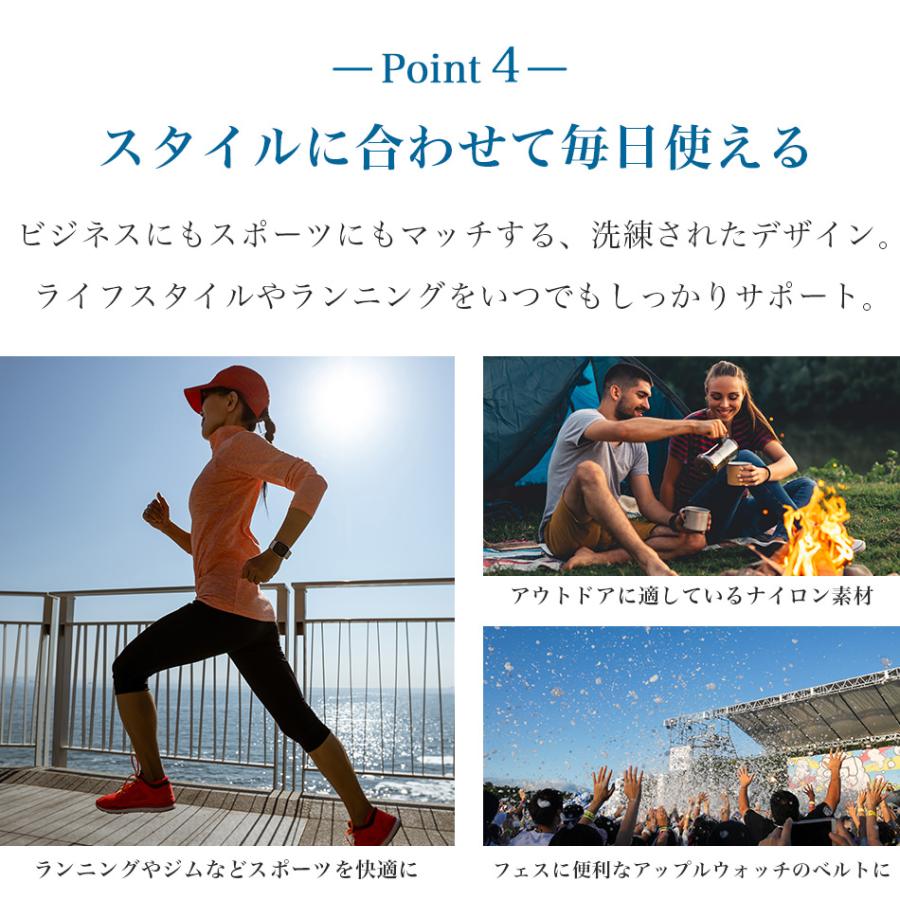 アップルウォッチ バンド 38mm 40mm 41mm 42mm 44mm 45mm 46mm 49mm Apple Watch シリーズ Series ultra SE 腕時計 ベルト ナイロン holdit 北欧 スウェーデン |  | 12