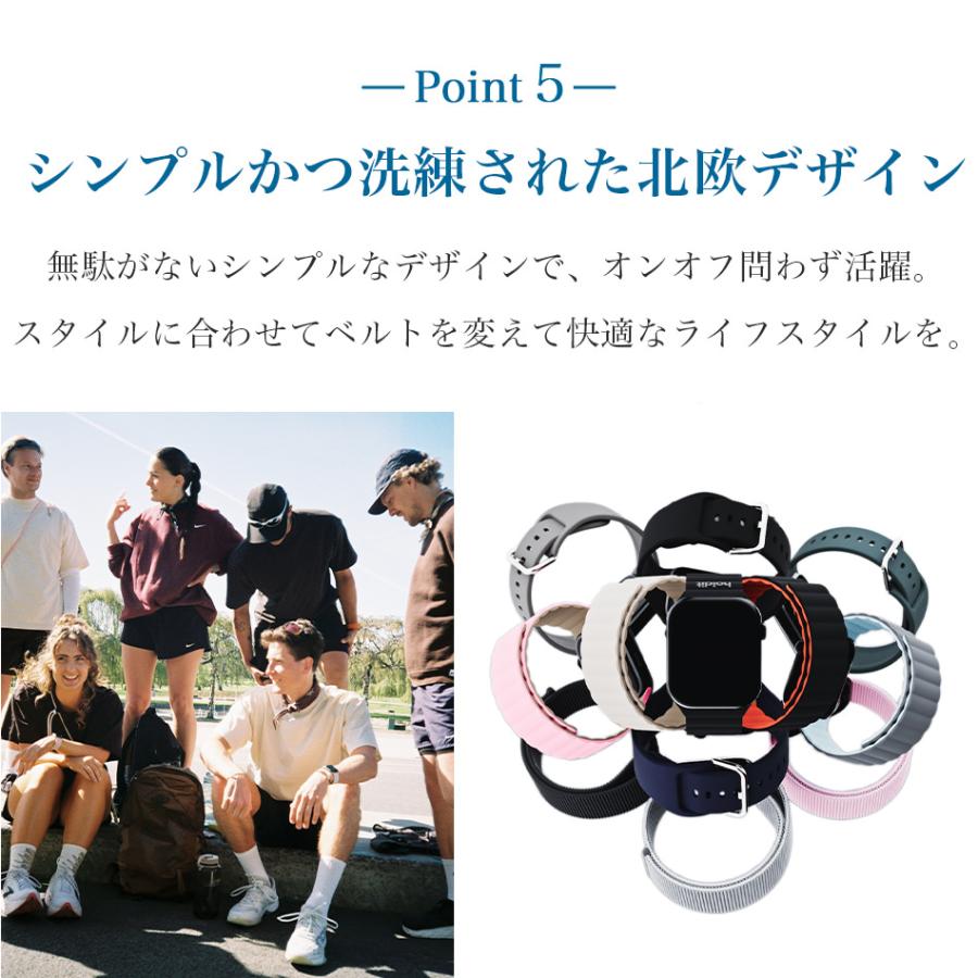 アップルウォッチ バンド 38mm 40mm 41mm 42mm 44mm 45mm 46mm 49mm Apple Watch シリーズ Series ultra SE 腕時計 ベルト ナイロン holdit 北欧 スウェーデン |  | 13