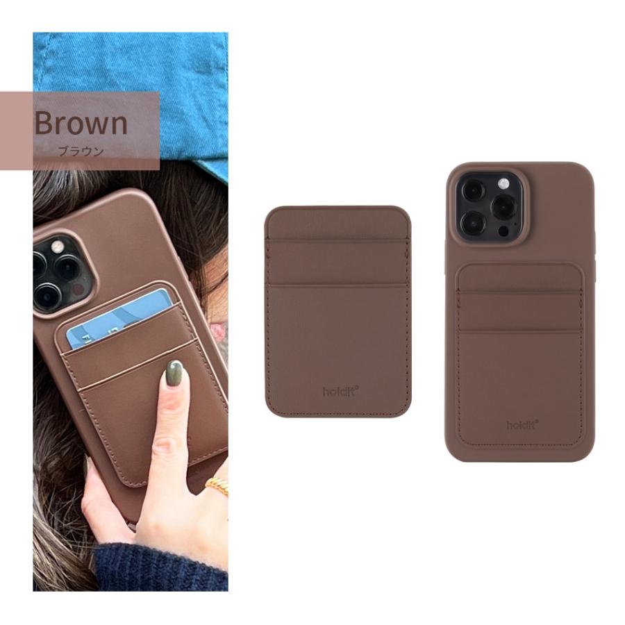カードホルダー スマホ オシャレ ブランド カードケース 背面 カード入れ カードポケット テープ スマートフォン 3Mテープ カード 海外 Holdit iPhone17 |  | 24