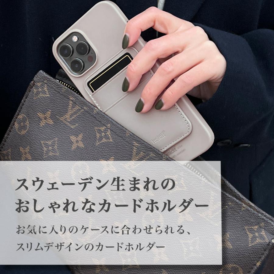 カードホルダー スマホ オシャレ ブランド カードケース 背面 カード入れ カードポケット テープ スマートフォン 3Mテープ カード 海外 Holdit iPhone17 |  | 11