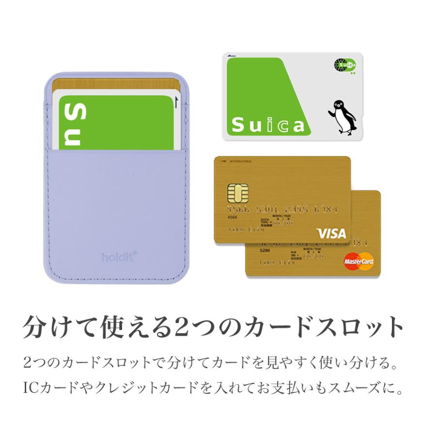 カードホルダー スマホ オシャレ ブランド カードケース 背面 カード入れ カードポケット テープ スマートフォン 3Mテープ カード 海外 Holdit iPhone17 |  | 13