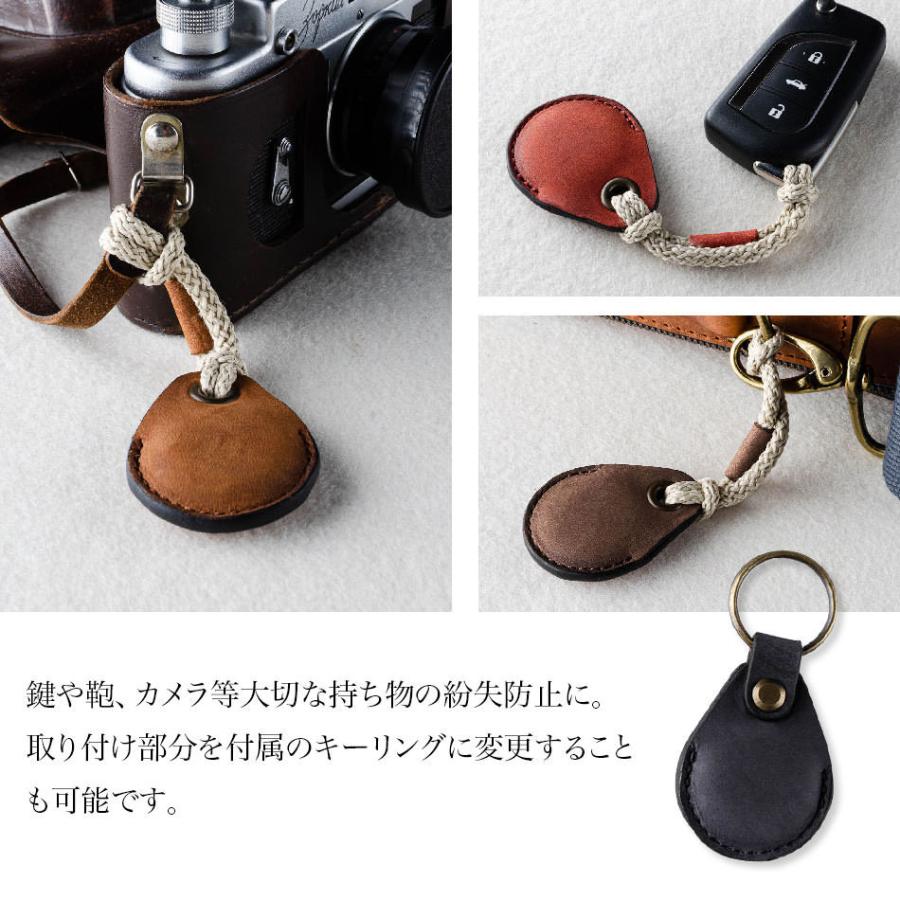 Crazy Horse Craft AirTagケース AirTag ケース 本革 ホルダー カバー メンズ ハンドメイド エアタグ エアータグ キーホルダー Apple アップル CrazyHorseCraft |  | 02