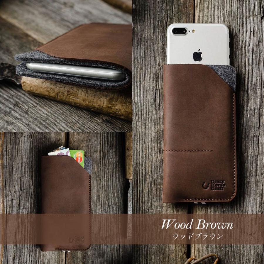 Crazy Horse Craft iPhone16 Plus Pro Max iPhone 16 15 14 SE SE3 第3世代 ケース 本革 13 第2世代 XR 8 7 革 スリーブ ポーチ 北欧 ブランド CrazyHorseCraft |  | 19