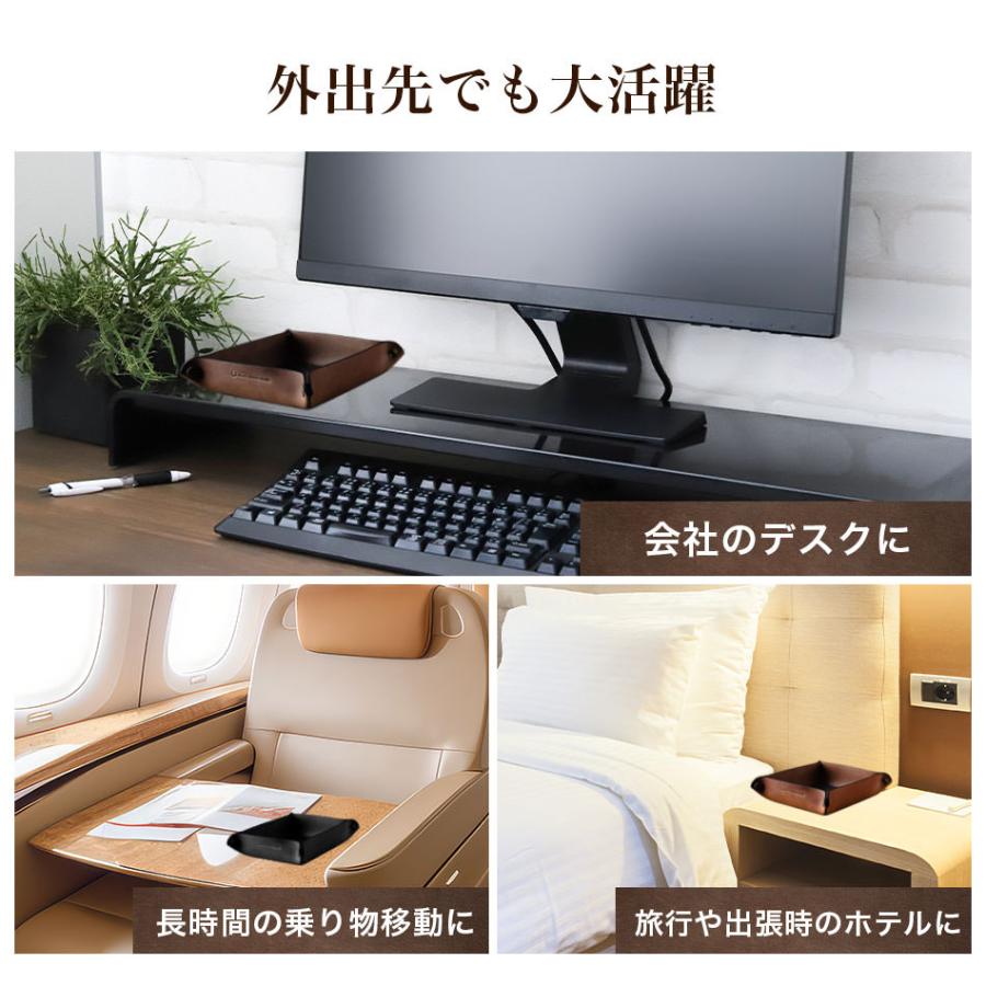 Crazy Horse Craft ブランド 小物入れ 本革 レザー おしゃれ シンプル ケース トレー メンズ レディース ハンドメイド  紛失防止  衝撃吸収 高級 ギフト |  | 10