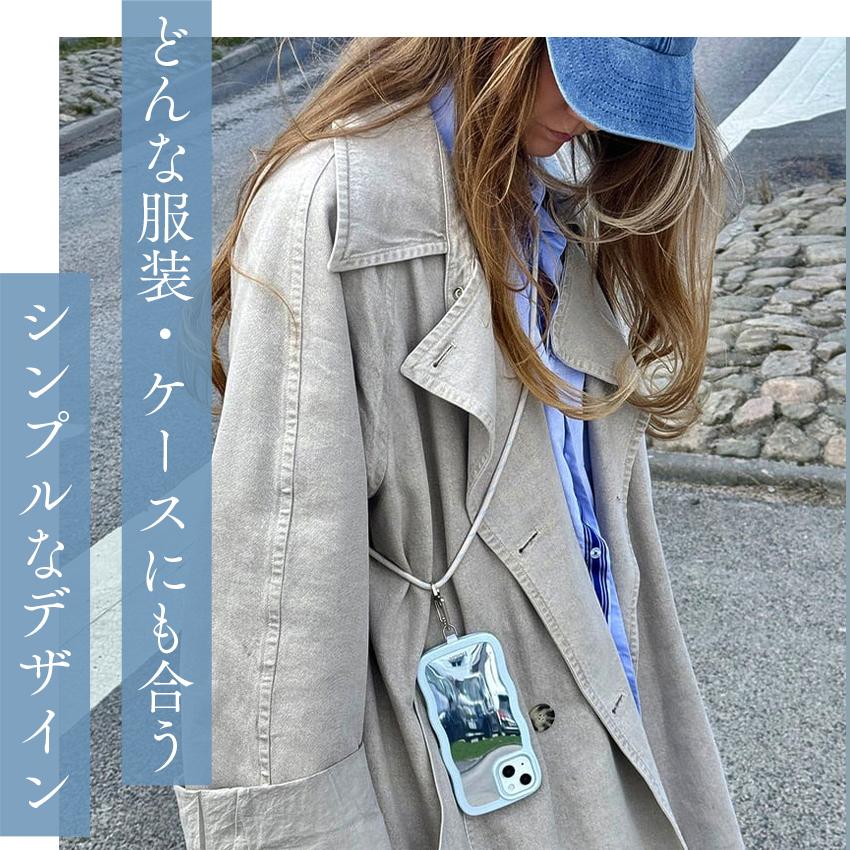 Holdit スマホショルダー ストラップ かわいい 首掛け ネックストラップ おしゃれ 挟むだけ スマホ iPhone Android スマートフォン 長さ調節 iPhone17 |  | 02