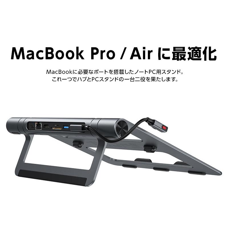 【新品未開封】ノートパソコンドッキングステーション 用スタンド 8イン1 Amazon.co.jp: 8-in-1 PCスタンド ドッキングステーション 縦