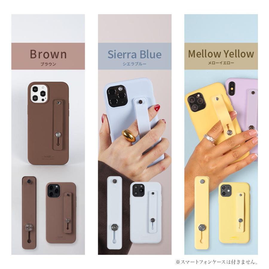 スマホ リング ストラップ バンド スマホリング スマホベルト 落下防止 スマホバンド スタンド オシャレ ブランド iPhone 15 Finger Strap Holdit |  | 25