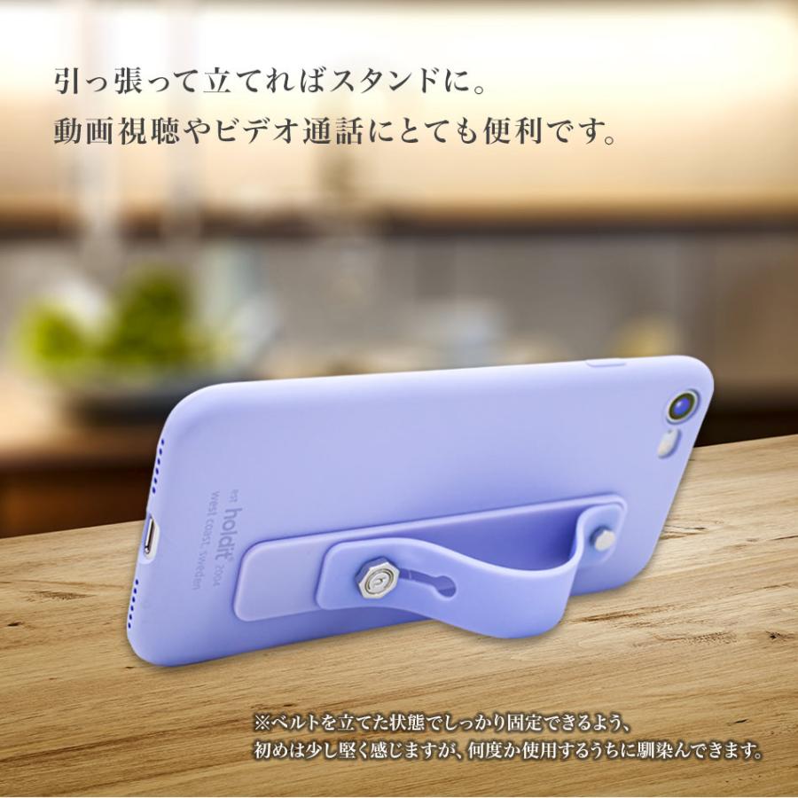 スマホ リング ストラップ バンド スマホリング スマホベルト 落下防止 スマホバンド スタンド オシャレ ブランド iPhone 15 Finger Strap Holdit |  | 17