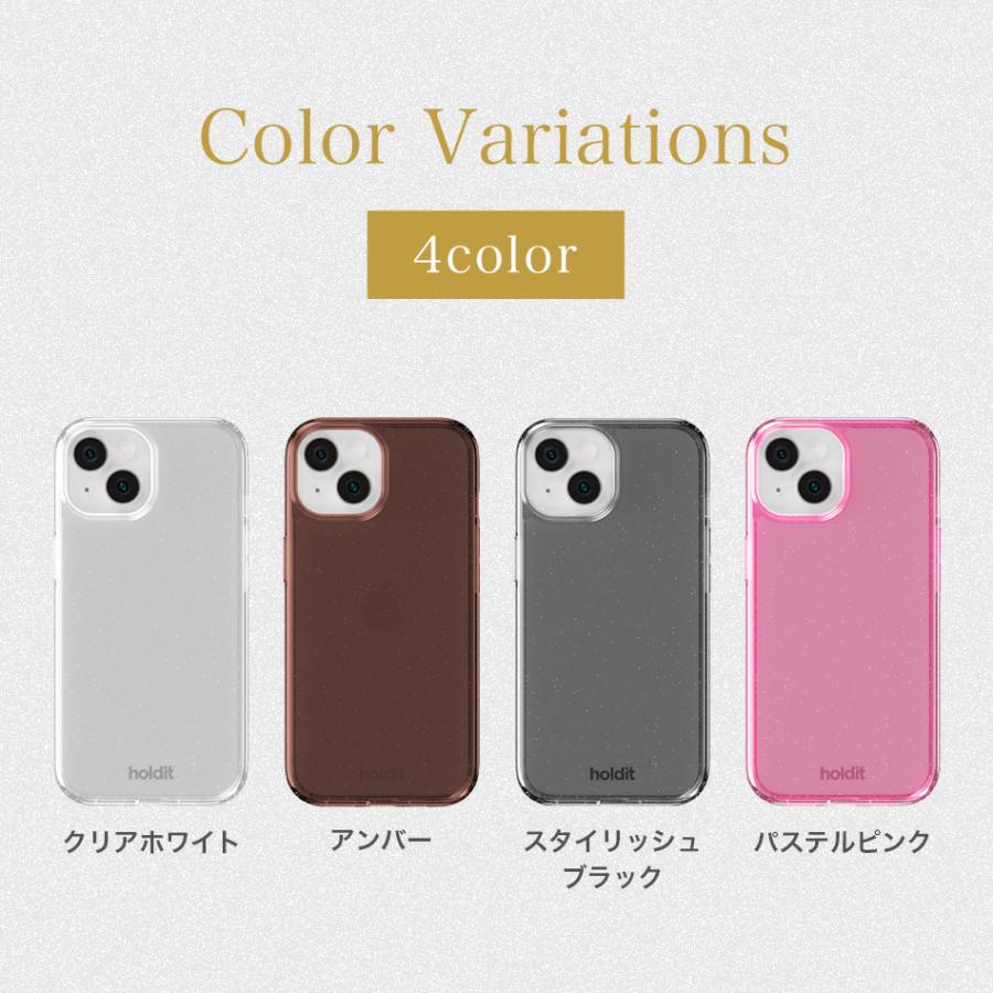 iPhone16 ケース クリアケース キラキラ iPhone16e 16Pro iPhone15 16e 15 Pro 14 13 12 12Pro 11 XR スマホケース カバー クリア アイフォン ブランド Holdit |  | 17